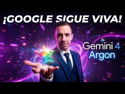 Miniatura: OpenAI tiene un problema gravísimo: Llega Gemini 4 Argon y lo cambia TODO